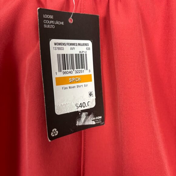 Under Armour Women's Flex Woven Shorts Size Small Color Chakra NWT's. - Picture 6 of 10